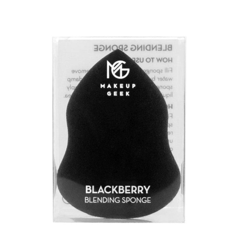 Makeup Geek Blackberry Blending Sponge | NEW | Beauty Blender Round MG MUG